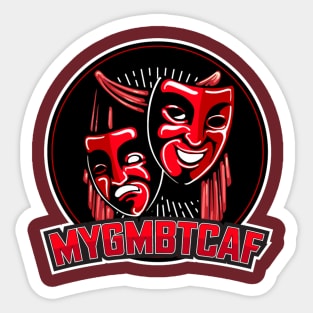 MYGMBTCAF Raw Logo Sticker